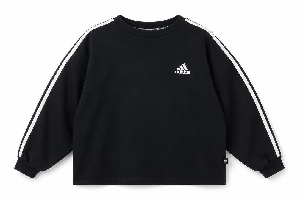 Mens UK Size M adidas Black Pullover Sweatshirt
