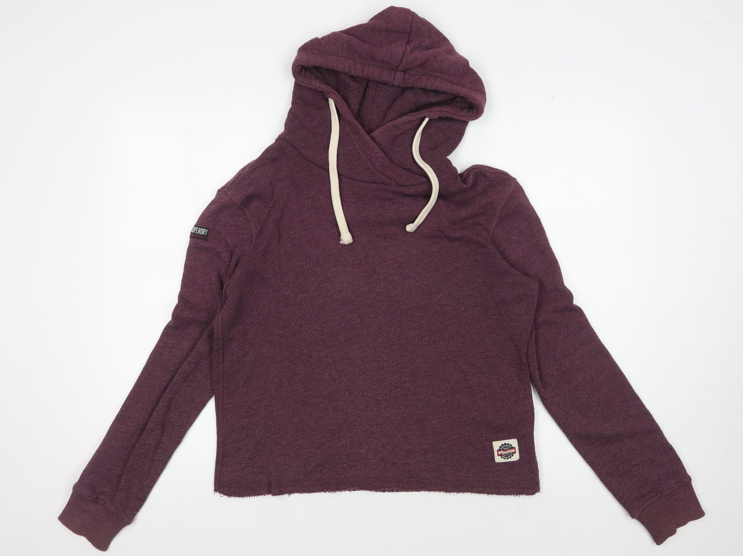 Superdry Women's Purple Hoodie Size Small