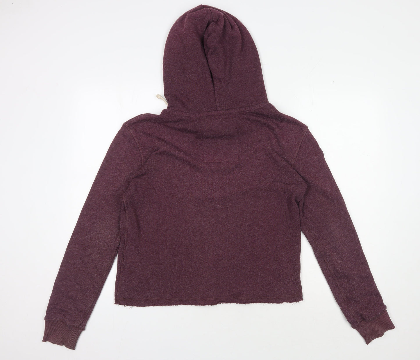 Superdry Women's Purple Hoodie Size Small