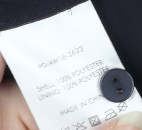 Womens UK Size 10 Hush Black  Blouse