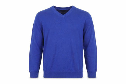 Mens UK Size M Jeff Banks Blue Pullover Jumper