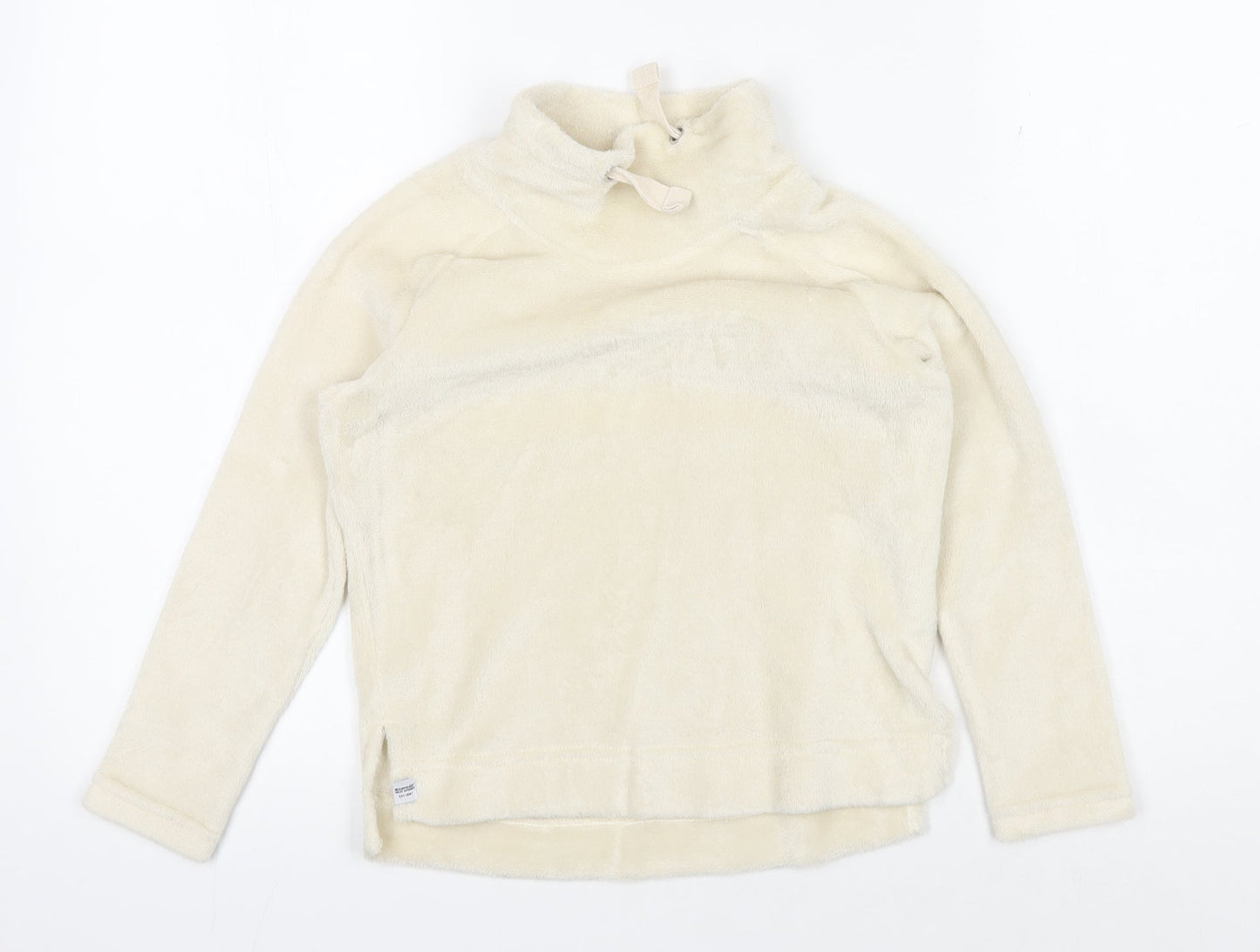 Regatta Girls Ivory Fleece Pullover Sweatshirt 7-8 Years