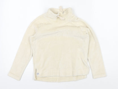 Regatta Girls Ivory Fleece Pullover Sweatshirt 7-8 Years
