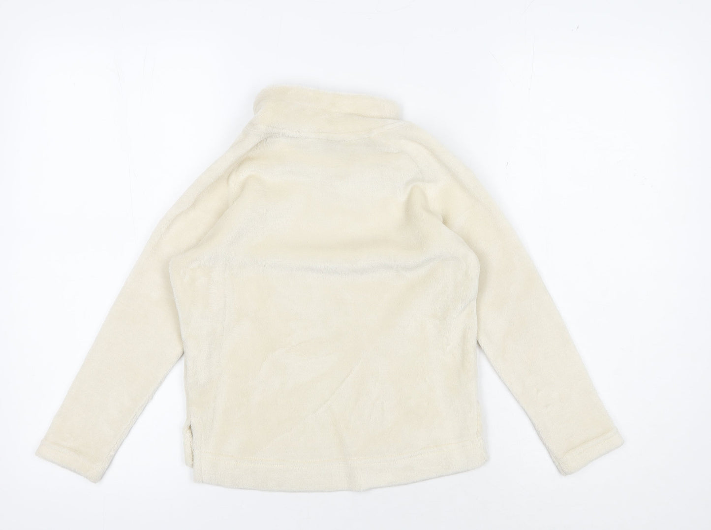 Regatta Girls Ivory Fleece Pullover Sweatshirt 7-8 Years