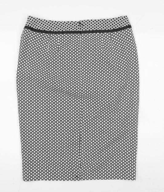 Long Tall Sally Women's Black Midi Pencil Skirt Size 14