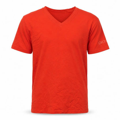 Mens UK Size L DKNY Red  T-Shirt