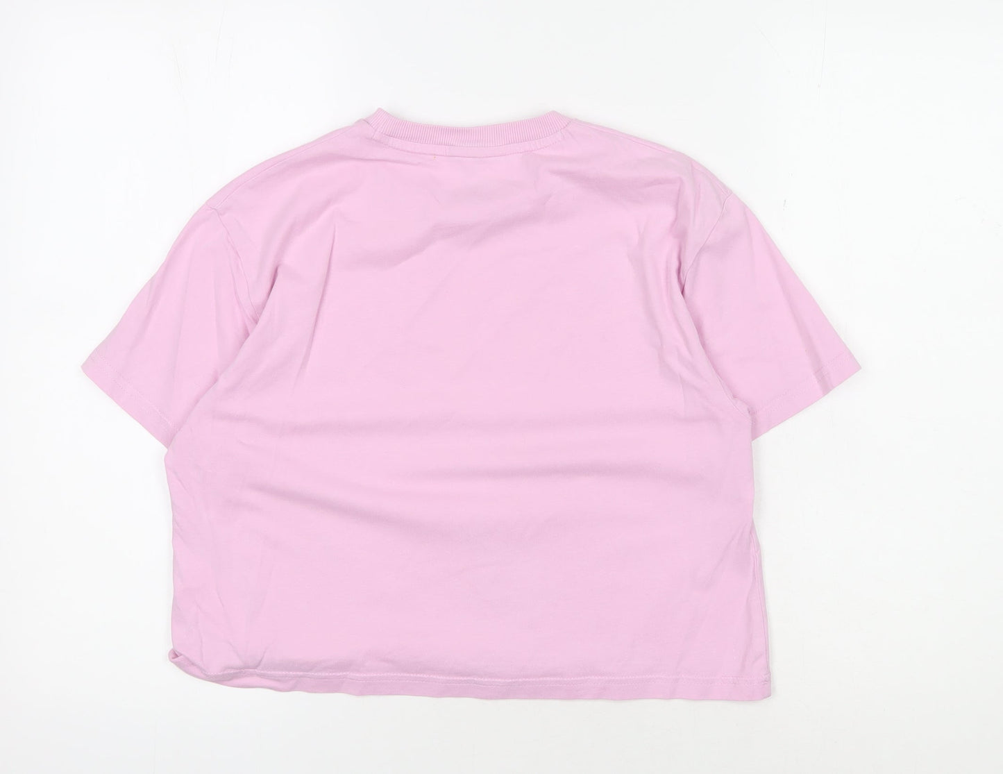 Teens UK Size XL PUMA Pink Basic T-Shirt