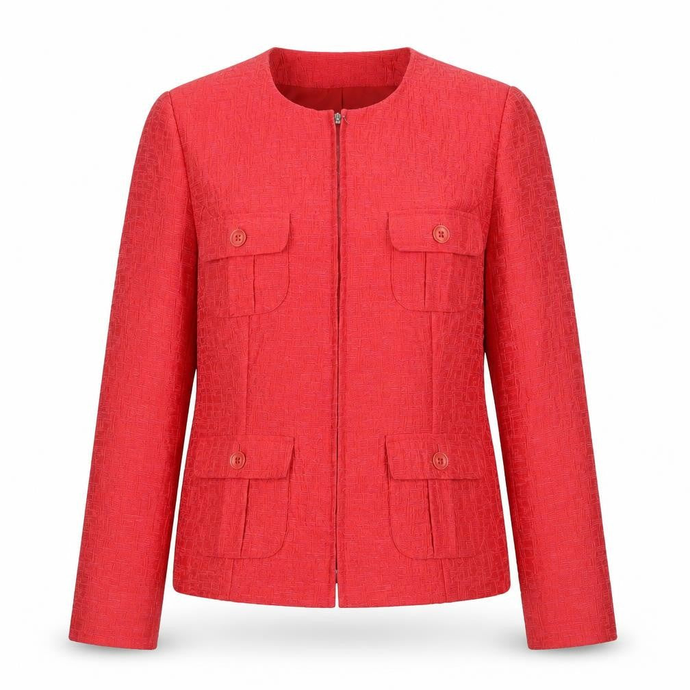 Womens UK Size 10 Viyella Regular Red Blazer