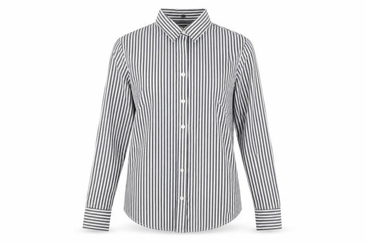 Womens UK Size 6 Banana Republic Grey Jersey Button-Up