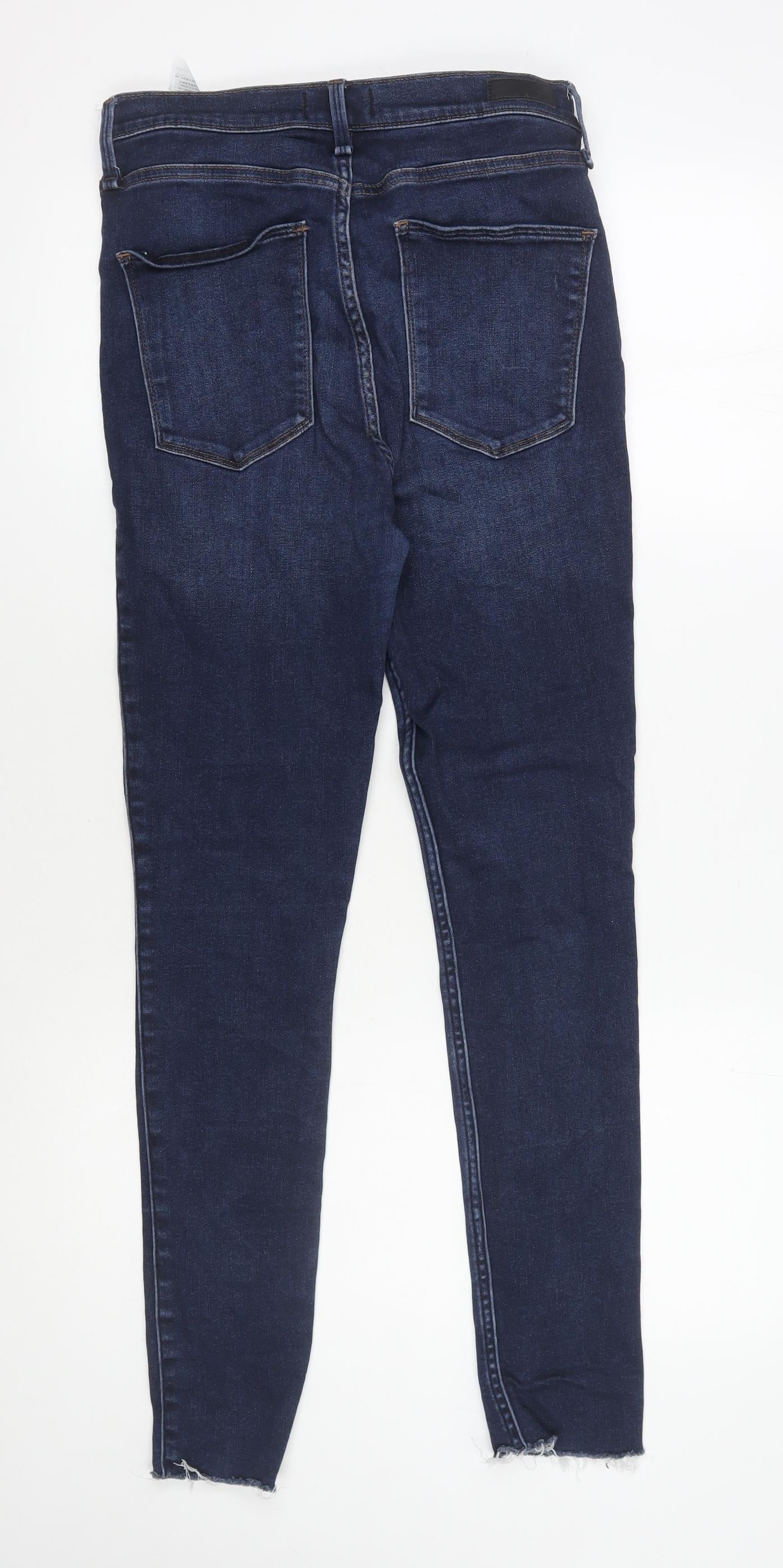 Abercrombie Men’s Blue Skinny Jeans Size 30 Dark Wash