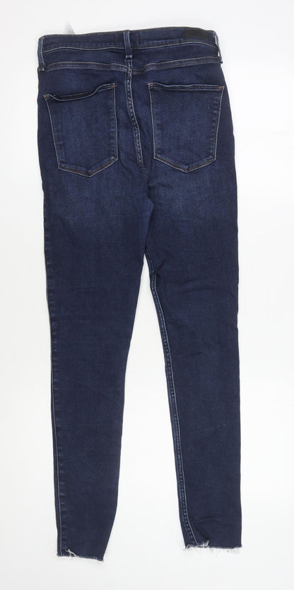 Abercrombie Men’s Blue Skinny Jeans Size 30 Dark Wash