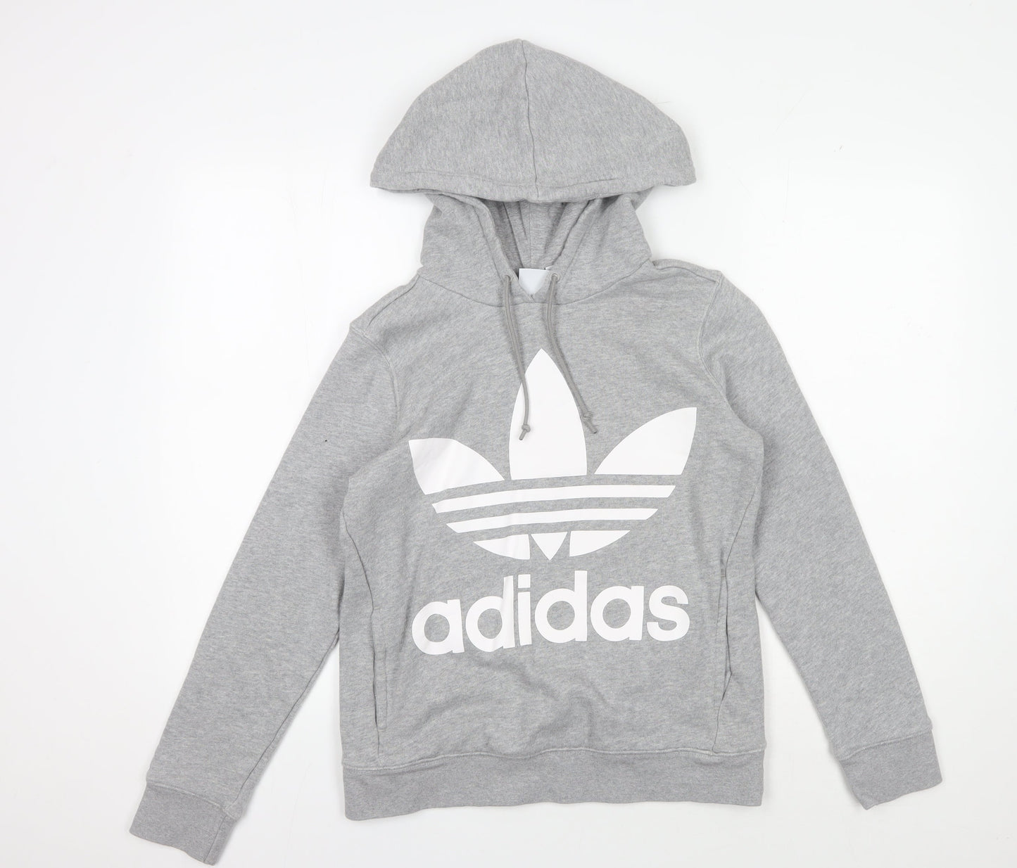 Adidas Women's Grey Pullover Hoodie Size 6