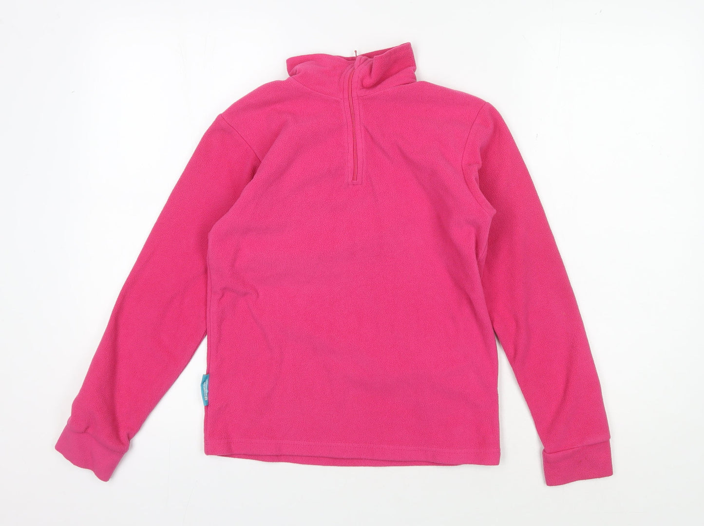 Mountain Warehouse Girls Pink Fleece Jacket 11-12 Years
