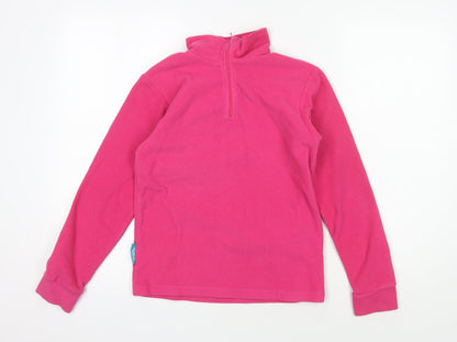 Mountain Warehouse Girls Pink Fleece Jacket 11-12 Years
