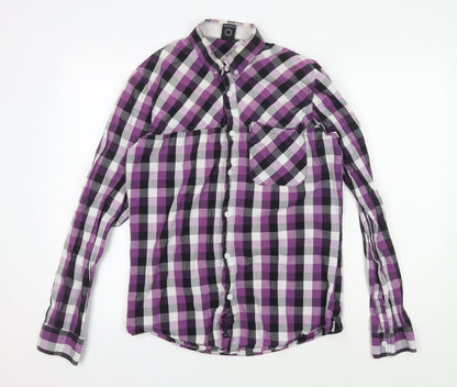 Bench Men's Multicoloured Check Shirt M, Casual
