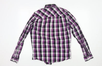 Bench Men's Multicoloured Check Shirt M, Casual