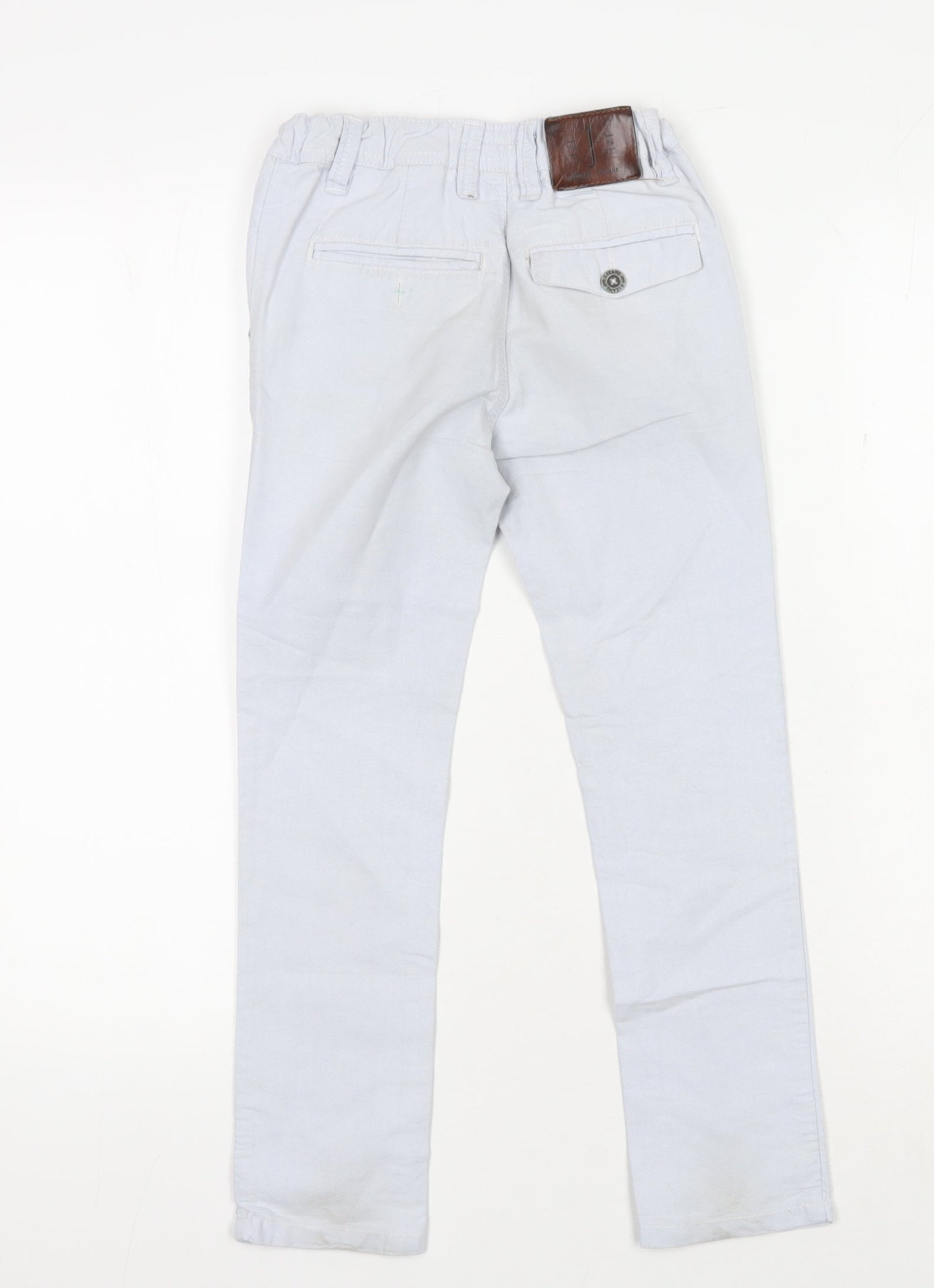 Jasper Conran Boys' White Chino Trousers, Size 7, Spring/Summer
