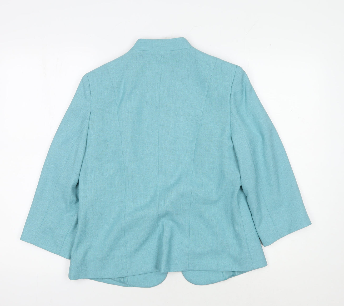 Eastex Women's Blue Floral Blazer Size 10