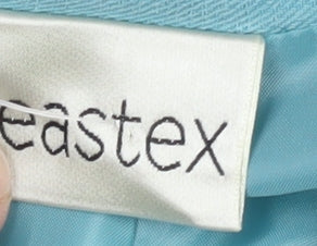 Eastex Women's Blue Floral Blazer Size 10