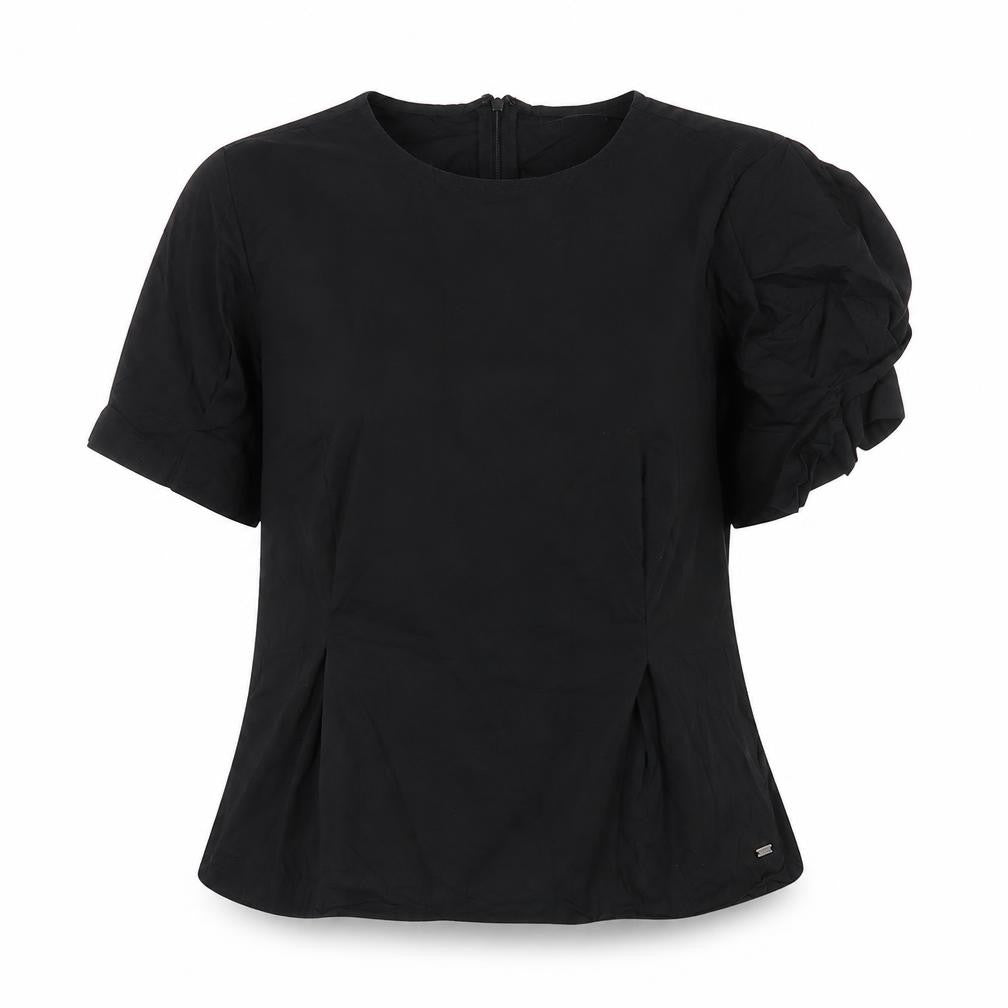 Womens UK Size XS DKNY Black  Blouse