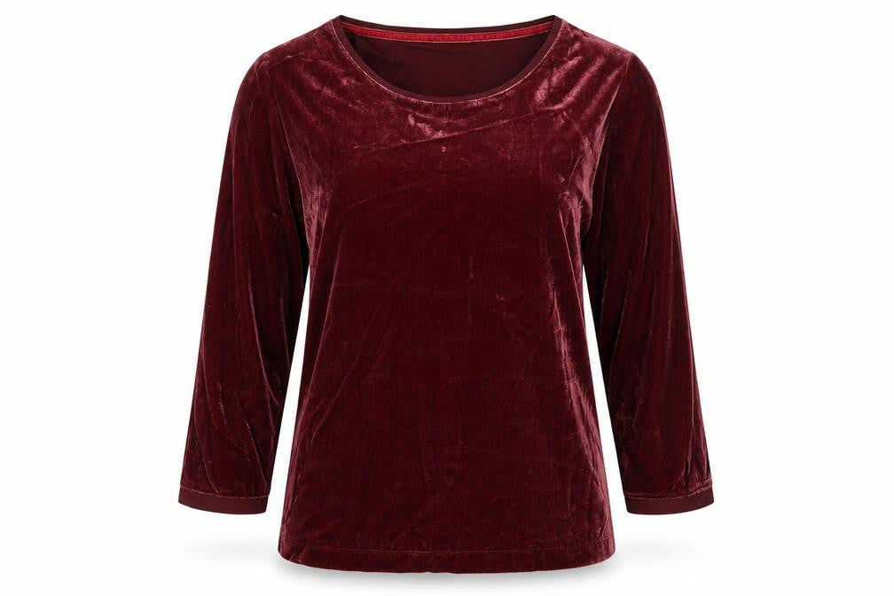 Womens UK Size 10 White Stuff Red Basic Blouse