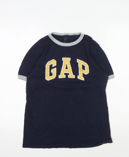 Mens UK Size S Gap Blue  T-Shirt