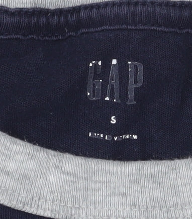 Mens UK Size S Gap Blue  T-Shirt