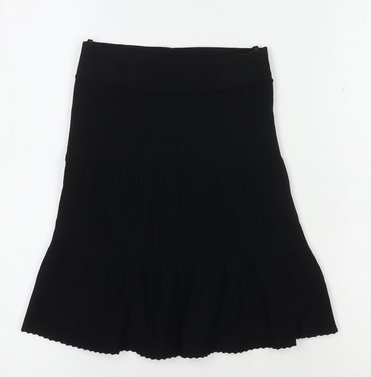 French Connection Black Women's Skirt Size 6 Viscose Blend