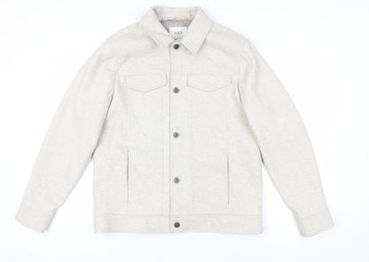 Mens UK Size L Marks and Spencer Beige Basic Jacket