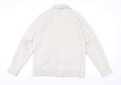 Mens UK Size L Marks and Spencer Beige Basic Jacket