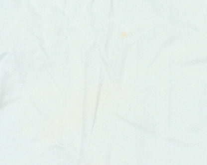 Marks and Spencer Blue Men's Polo Shirt M