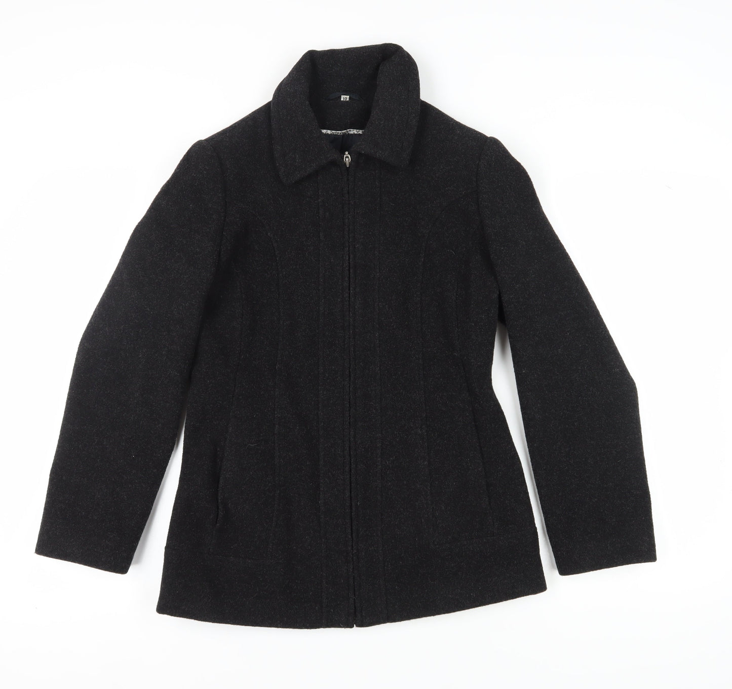 Womens UK Size 10 Klass Collection Black Basic Jacket