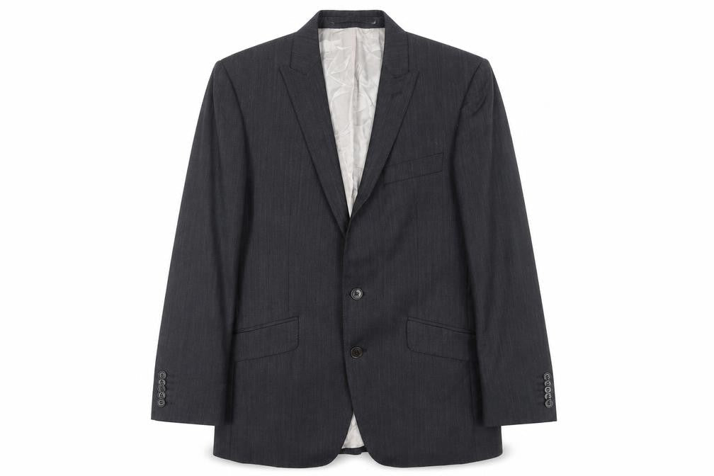 Mens UK Size 38 Alexandre Regular Grey Suit Jacket