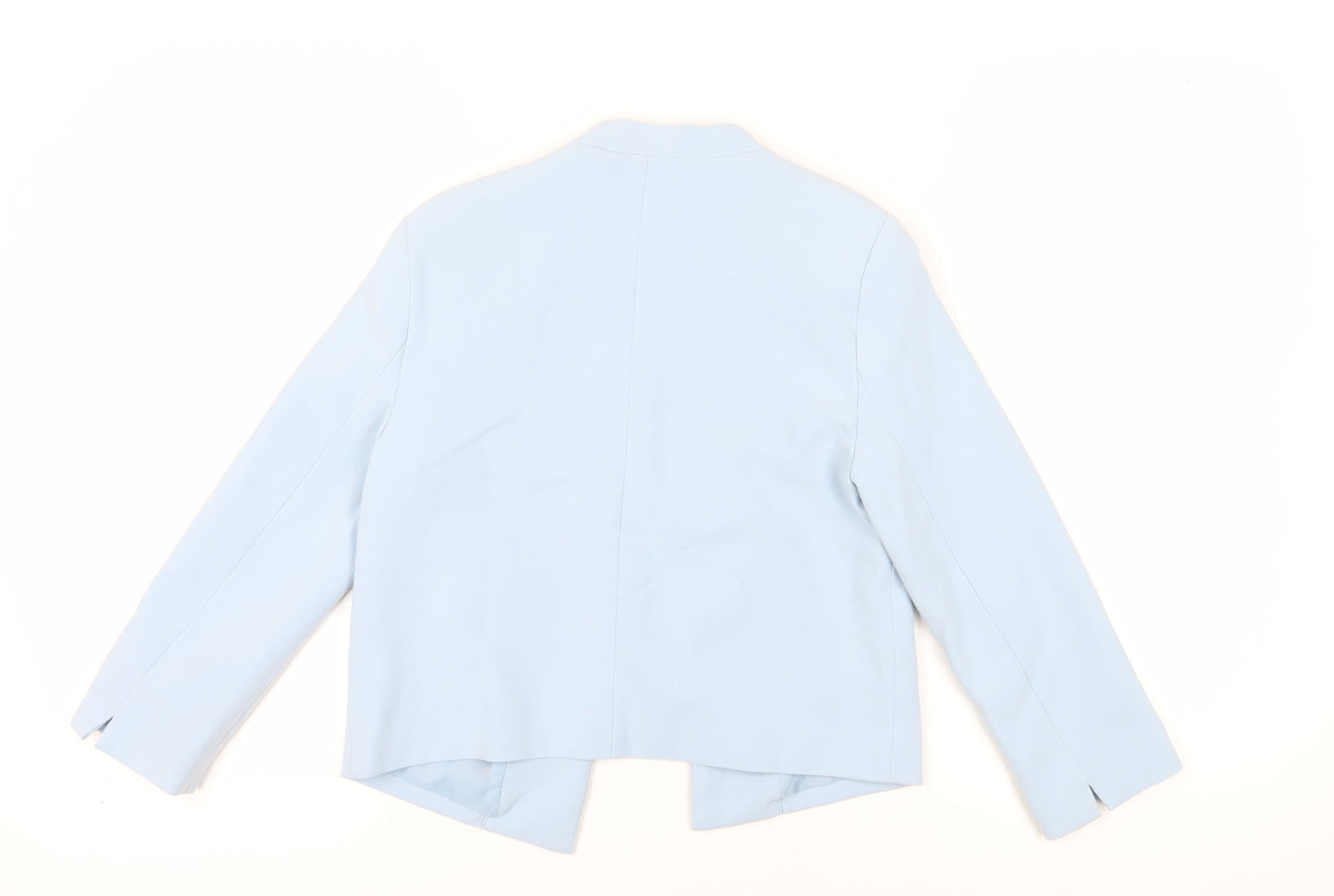 New Look Women's Blue Shawl Collar Blazer Size 10