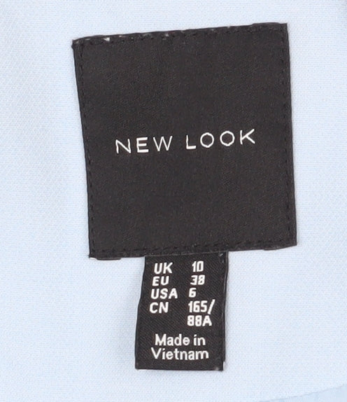 New Look Women's Blue Shawl Collar Blazer Size 10