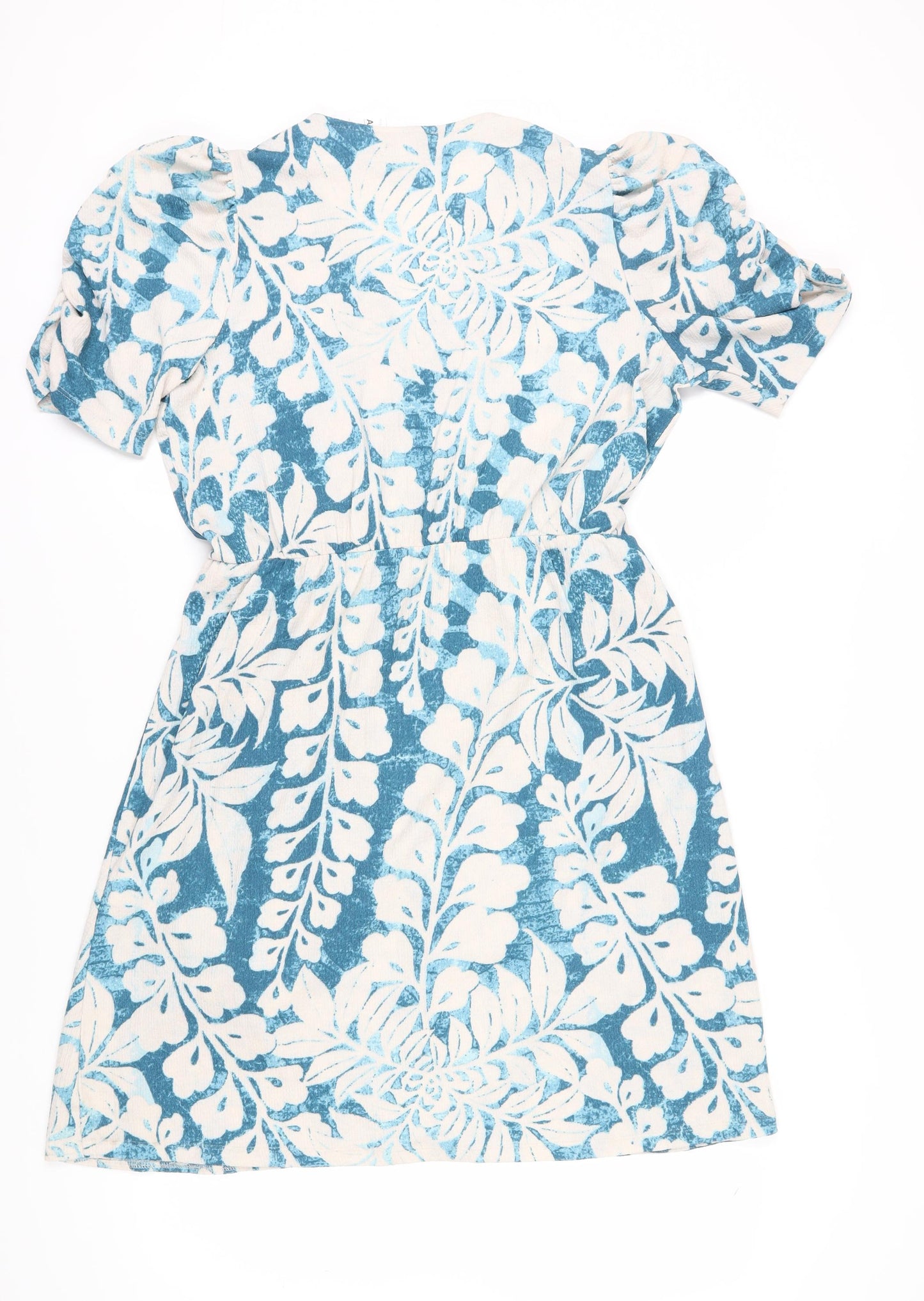 Next Women's Blue Wrap Dress Size 18