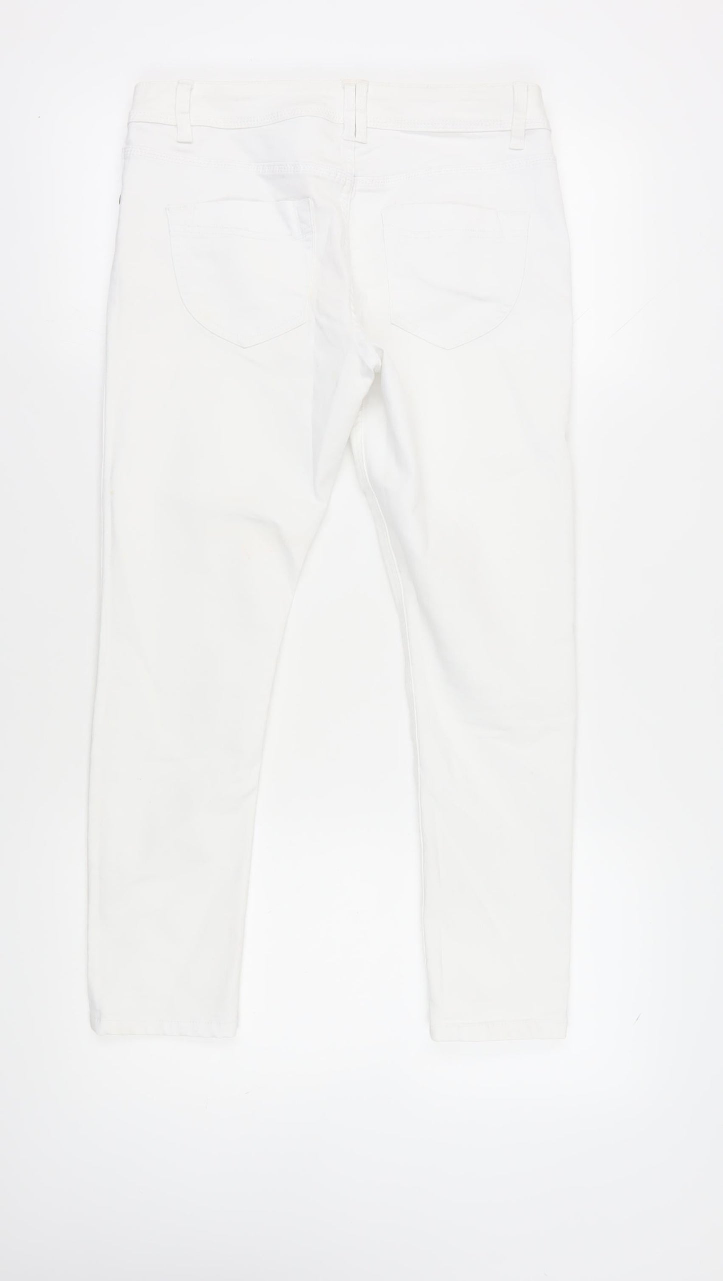 George Women's White Jeans, Size 12