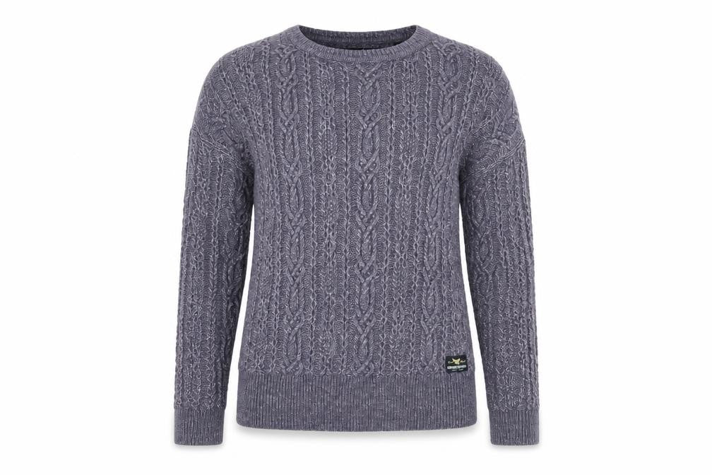 Womens UK Size S Superdry Grey Pullover Jumper