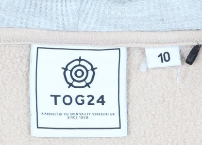 TOG24 Women’s Beige Full Zip Hoodie Size 10
