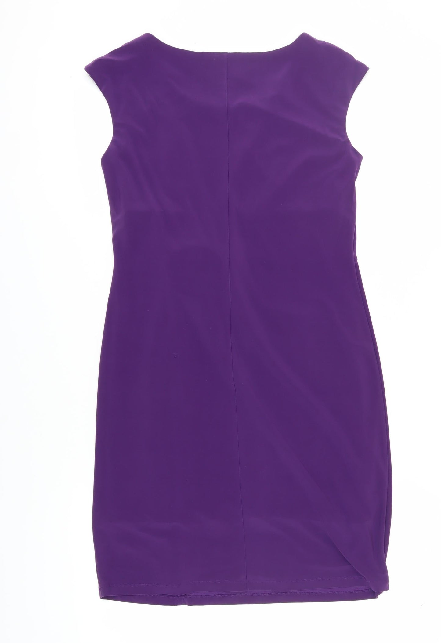 Ronni Nicole Women's Purple Sheath Dress Size 14