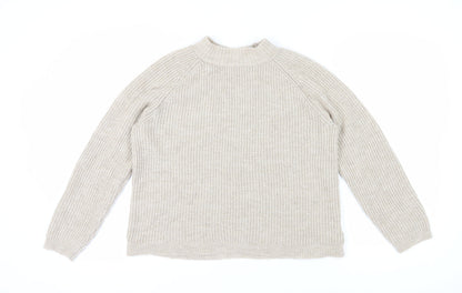 Womens UK Size M Only Beige Pullover Jumper
