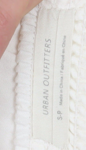 Urban Outfitters Women's Ivory S Playsuit Off the Shoulder