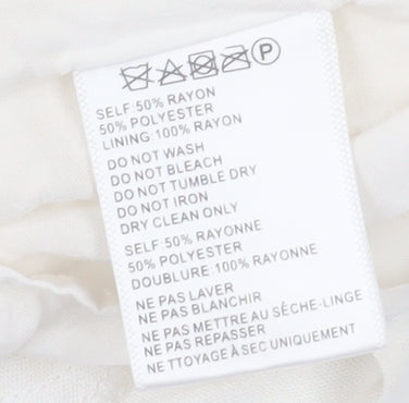 Urban Outfitters Women's Ivory S Playsuit Off the Shoulder