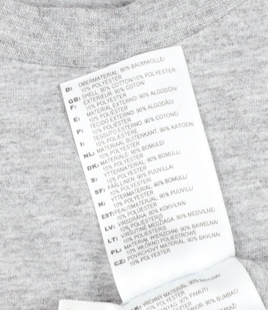 Adidas Men's Grey XL Short Sleeve Crew Neck T-Shirt