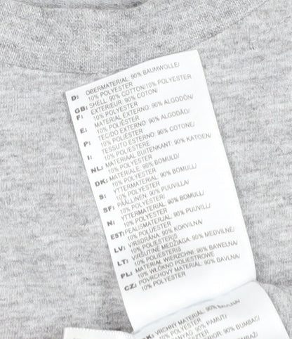 Adidas Men's Grey XL Short Sleeve Crew Neck T-Shirt