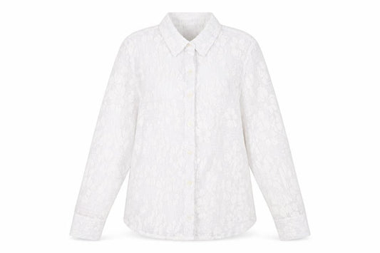 Womens UK Size 16 Damart White  Button-Up