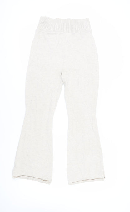 Gilly Hicks Women’s Ivory Joggers, Size L, Stylish & Cosy