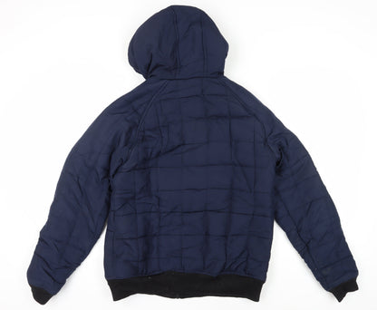 Mens UK Size S McKenzie Blue Puffer Jacket