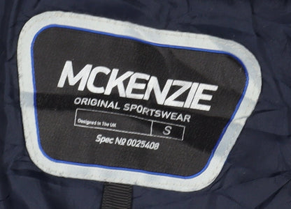 Mens UK Size S McKenzie Blue Puffer Jacket