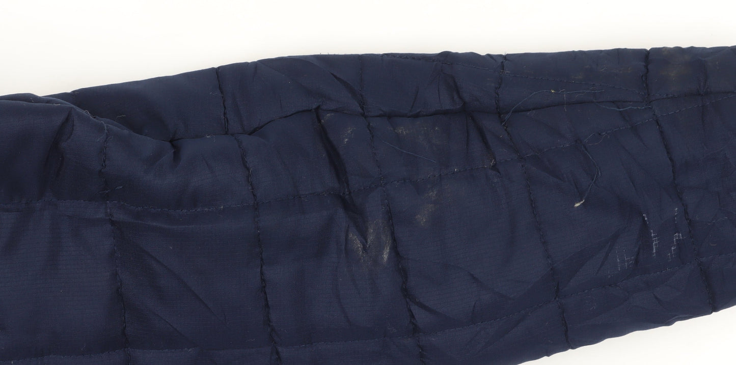 Mens UK Size S McKenzie Blue Puffer Jacket